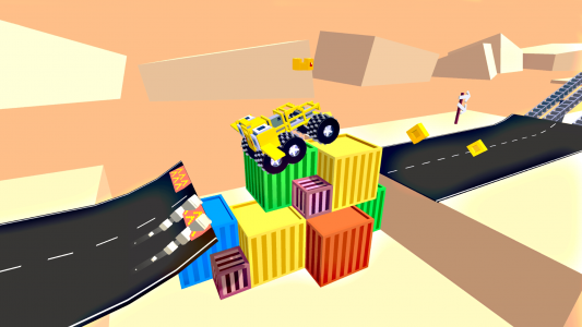 اسکرین شات بازی Assemble Car Racing 1