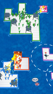 اسکرین شات بازی War of Rafts: Crazy Sea Battle 5