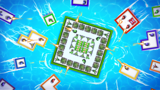 اسکرین شات بازی War of Rafts: Crazy Sea Battle 7
