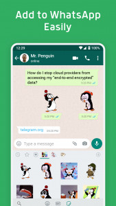 اسکرین شات 2 برنامه WASticker-Sticker for WhatsApp