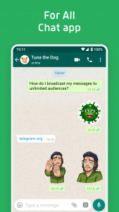 اسکرین شات 6 برنامه WASticker-Sticker for WhatsApp