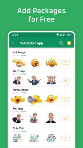اسکرین شات برنامه WASticker-Sticker for WhatsApp 3