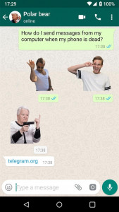 اسکرین شات برنامه More Stickers For WhatsApp 1