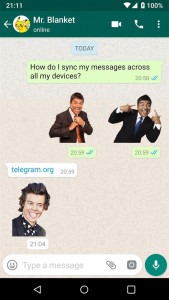 اسکرین شات برنامه More Stickers For WhatsApp 2