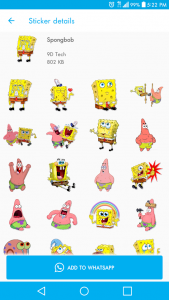 اسکرین شات برنامه More Stickers For WhatsApp 7