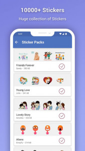اسکرین شات برنامه All WAStickerPack - Sticker For WhatsApp 4