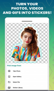 اسکرین شات برنامه Magic Sticker Maker WASticker 5