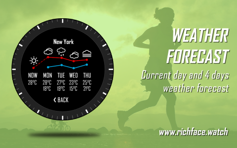 اسکرین شات 6 برنامه Active Point Watch Face