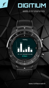 اسکرین شات 5 برنامه Digitium Watch Face