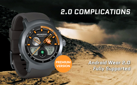 اسکرین شات برنامه Fury Watch Face 2