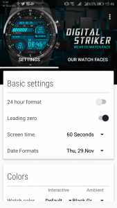 اسکرین شات 6 برنامه Digital Striker Watch Face