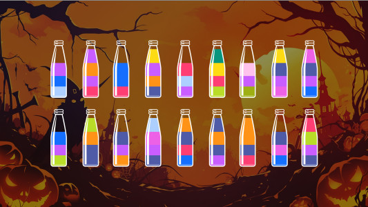 اسکرین شات 3 بازی Water Sort Jigsaw - Color Sort