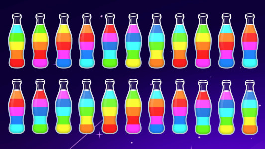 اسکرین شات 2 بازی Water Sort Jigsaw - Color Sort