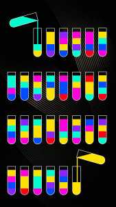 اسکرین شات 4 بازی SortPuz 3D: Water Color Sort