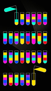 اسکرین شات 4 بازی SortPuz 3D: Water Color Sort