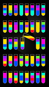اسکرین شات 1 بازی SortPuz 3D: Water Color Sort
