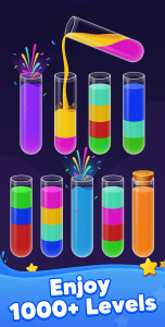 اسکرین شات بازی Water Sort! Color Sort Puzzle 3