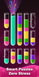 اسکرین شات 6 بازی Water Sort! Color Sort Puzzle