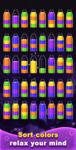 اسکرین شات 3 بازی Water Sort! Color Sort Puzzle