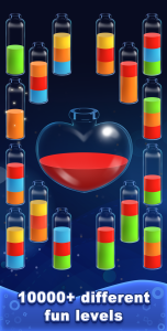 اسکرین شات 1 بازی Water Sort! Color Sort Puzzle