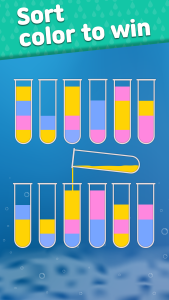اسکرین شات 1 بازی Water Sort Puz: Color Puzzle