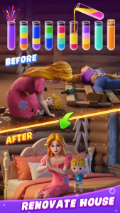 اسکرین شات 3 بازی Water Sort