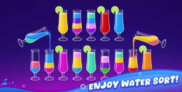 اسکرین شات 8 بازی Water Sort