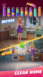 اسکرین شات 4 بازی Water Sort