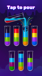 اسکرین شات 5 بازی Water Sort Puzzle - Color Sort