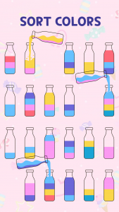 اسکرین شات 1 بازی Color Sort: Water Pouring