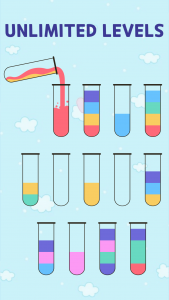 اسکرین شات بازی Color Sort: Water Pouring 3