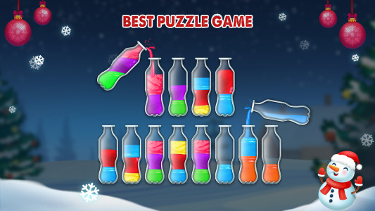 اسکرین شات 3 بازی Color Water Sort Puzzle