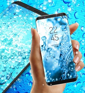 اسکرین شات 4 برنامه Water drops live wallpaper