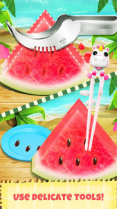 اسکرین شات برنامه Watermelon Ice Cream: Cooking Games for Girls 4