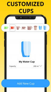 اسکرین شات برنامه Water Reminder-Water Tracker 5