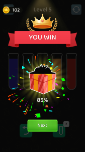 اسکرین شات 7 بازی Water Sort - Color Sort Game