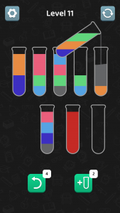 اسکرین شات 6 بازی Water Sort - Color Sort Game
