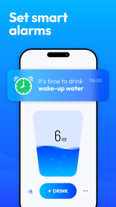 اسکرین شات 2 برنامه Water Tracker: Water Reminder