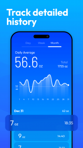 اسکرین شات برنامه Water Tracker: Water Reminder 5