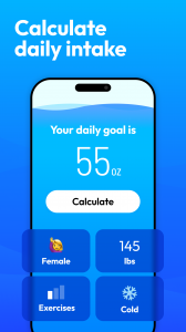 اسکرین شات 3 برنامه Water Tracker: Water Reminder