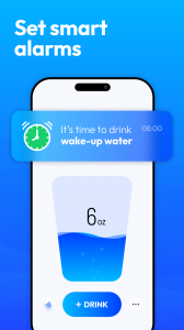 اسکرین شات 2 برنامه Water Tracker: Water Reminder