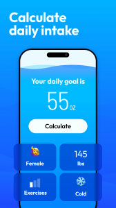 اسکرین شات برنامه Water Tracker: Water Reminder 3