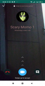 اسکرین شات برنامه Momo Video & Voice Fake Call 3