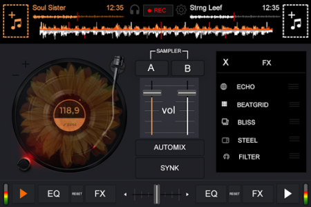 اسکرین شات برنامه Dj Player Music Mixer Pro 1