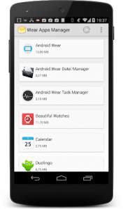 اسکرین شات برنامه Wear OS App Manager & Tracker (Android Wear) 1