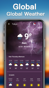 اسکرین شات 2 برنامه Weather Forecast