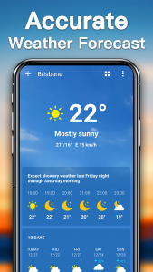 اسکرین شات 1 برنامه Weather Forecast