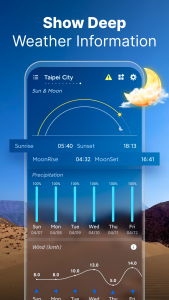 اسکرین شات برنامه Weather Forecast 7