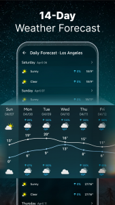 اسکرین شات برنامه Weather Forecast 4