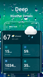 اسکرین شات برنامه Weather Forecast & Live Radar 7